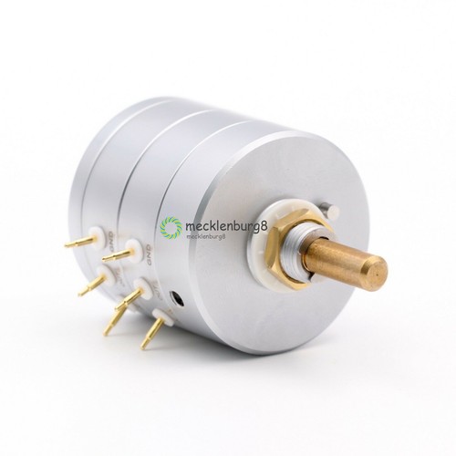 24 Steps Stereo 10K 25K 50K 100K 250K Attenuator Hifi Volume Potentiometer NEW - Bild 3 von 6