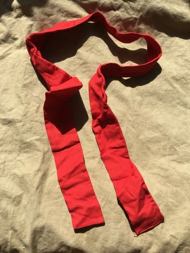 Original WW2 British Army Military Red Hospital Blues Tie