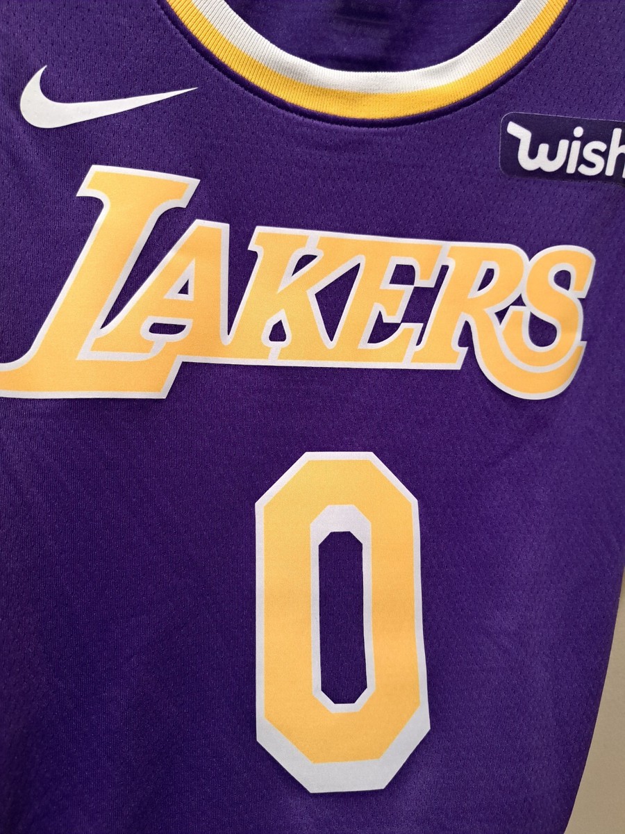 Nike Kyle Kuzma #0 LA Lakers Away Swingman Statement Edition Nike Kyle Kuzma #0 LA Lakers Away Swingman Statement Edition