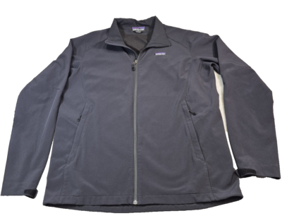 Patagonia Men's Full Zip Black Jacket Size Large RN 51884 Worn