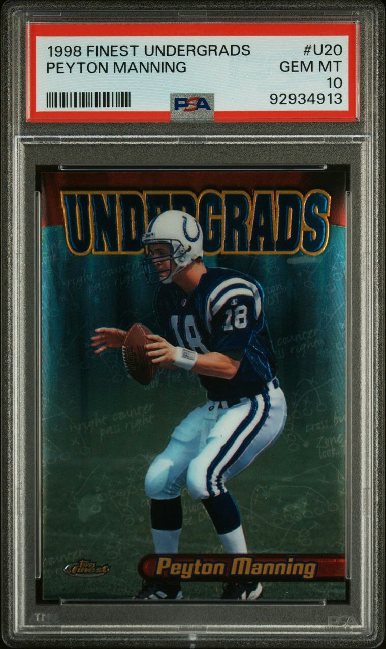 Peyton Manning Finest Undergrads #U20 Base