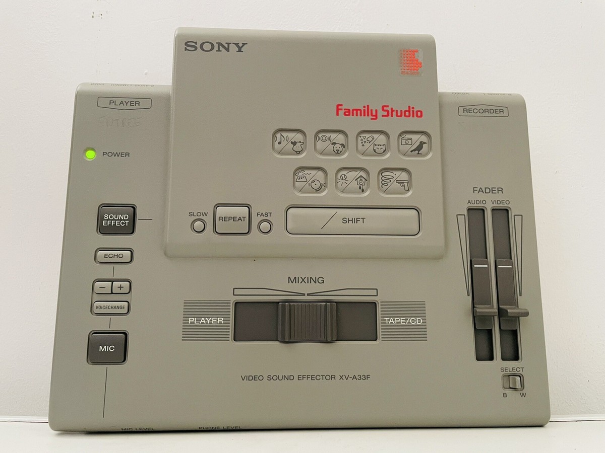 Générateur D'effets Sonores Vidéo SONY XV-A33F - Vintage, Fonctionne