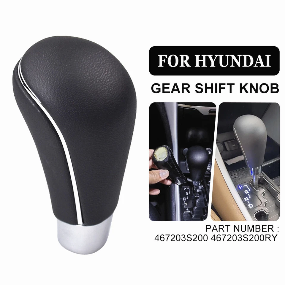 Pomo de cambio automático para Hyundai i45/Hyundai Sonata YF 2011 2012 2013 2014 Foto 2 de 4