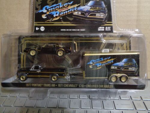 Greenlight SMOKEY AND THE BANDIT Hitch Tow 1977 PONTIAC TRANS AM 1971 CHEVY C10