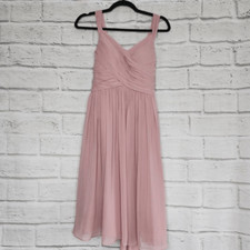 Azazie Mikaela Sleeveless Bridesmaid Dress Dusty Rose Size A2