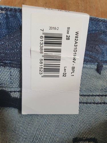 Jeans Guess. Nuevo £110. W28. Bordado delgado. Denim. Mujer - Imagen 6 de 10