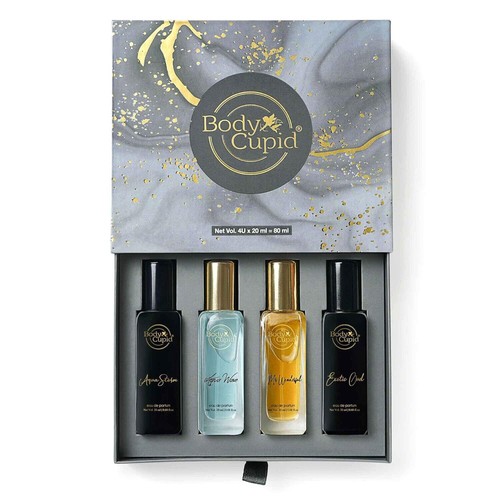 Body Cupidon Parfum de Luxe Longue Durée Premium Parfums pour Homme 4X20 ML