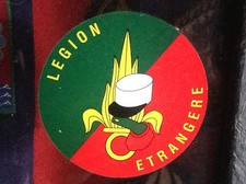 Aufkleber, Sticker, Fremdenlegion, bunt,Legion etrangere, French foreign legion