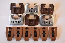 6x Kenlin Rite Trak I Drawer Guide Glide with Stop Roller Metal & Screws, Fast!