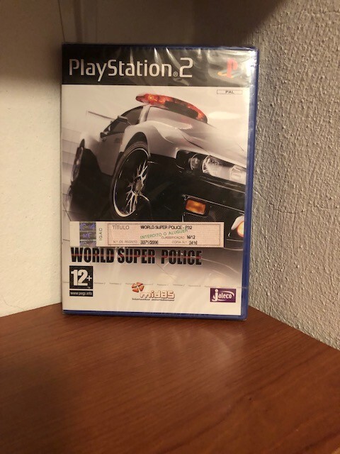 World Super Police Sony Playstation 2 PS2 PAL Exclusive English Espana NEW SEAL