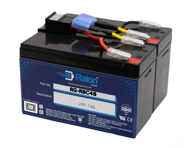 Raion Power Replacement RBC48 UPS Battery Cartridge For ...