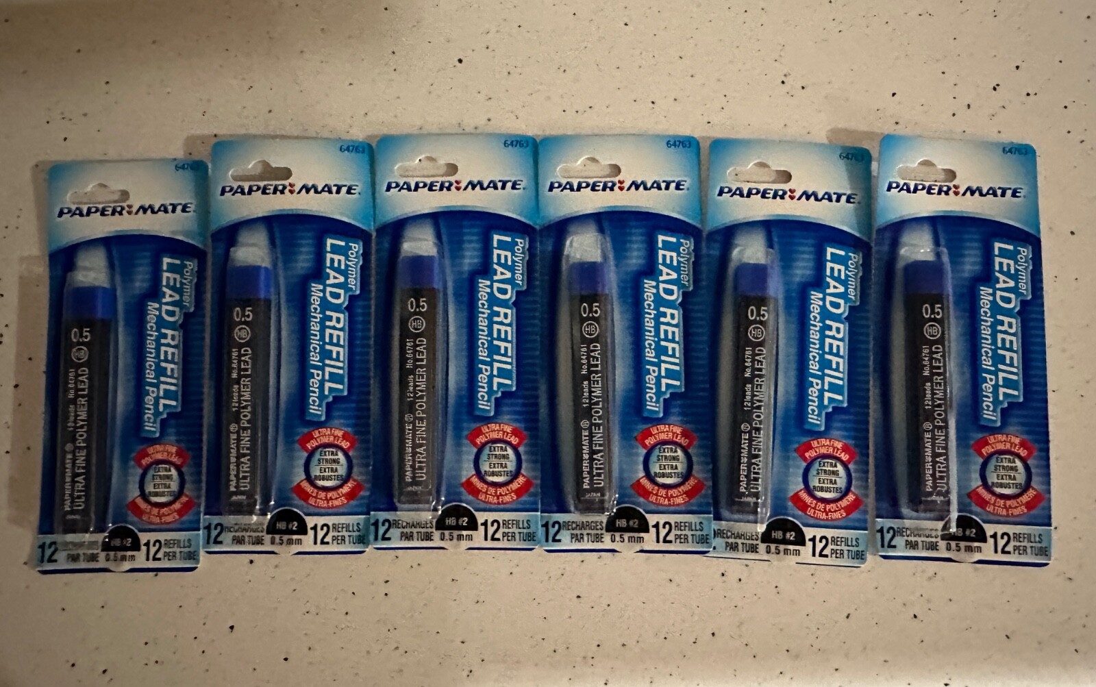 .5mm Hb 12/tube-6pkg