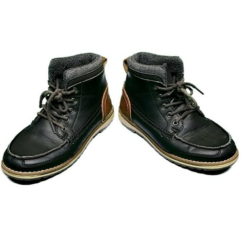 Max+Jake Boots Kids Size 2M Brown