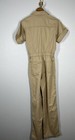 WeWoreWhat Flight Suit Small S Khaki Jumpsuit One Piece Short Sleeves New $228 — photo 5