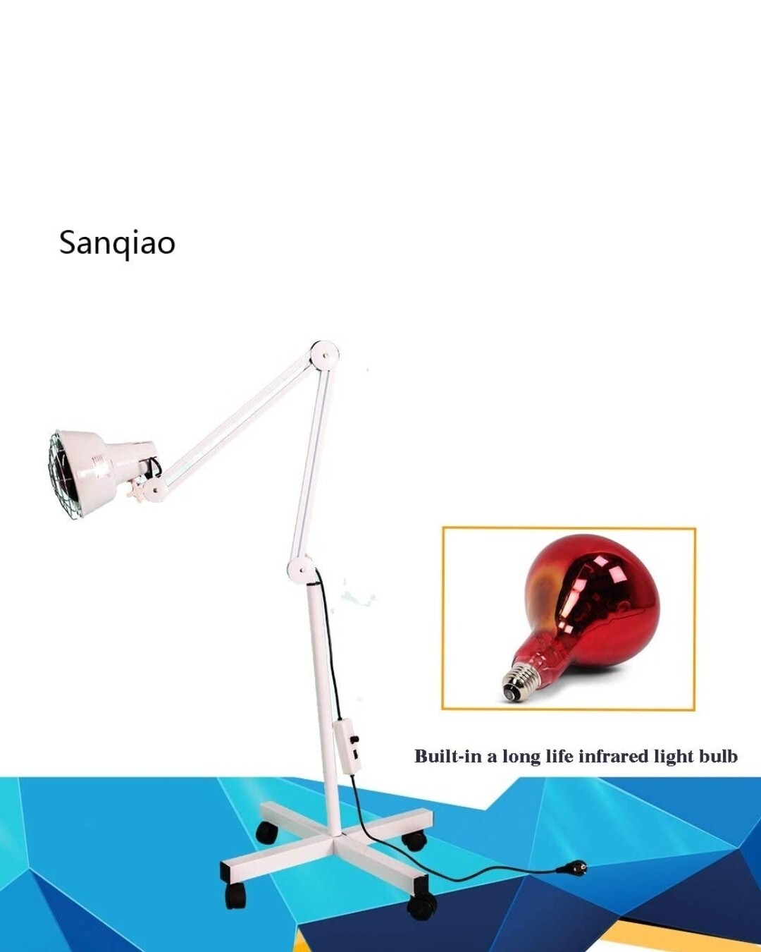 Infrared IR Heating Floor Lamp for Thermotherapy Muscle Pain Relief