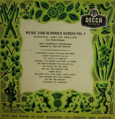 New Symphony Orchestra(10'' Vinyl)National Airs Of Ireland-Decca-LF 1220-VG+/Ex