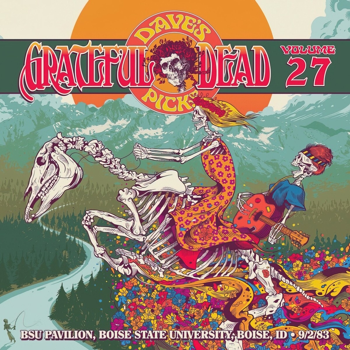 Grateful Dead Dave's Picks Volume 27 1983 12x12 Album Cover