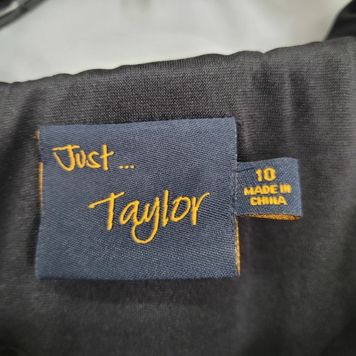 Nuevo con etiquetas vestido para mujer Just Taylor talla 10 - Imagen 2 de 10