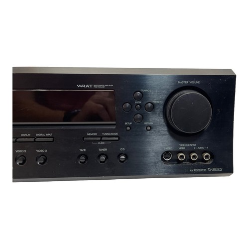 Onkyo TX-SR502 Home Theater Audio Video AV Receiver 6.1 Channel No Remote - Picture 6 of 12