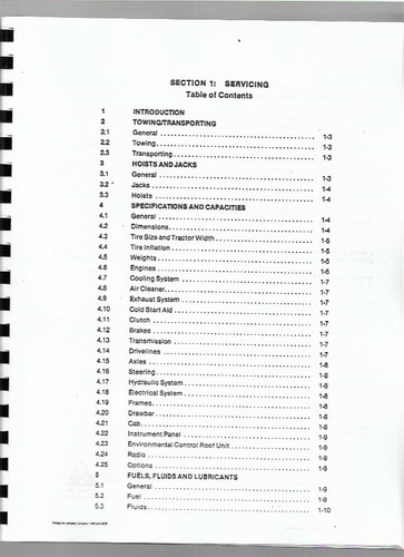 Versátil 700 750 800 825 850 900 950 serie 2 tractor manual taller de servicio - Imagen 3 de 7