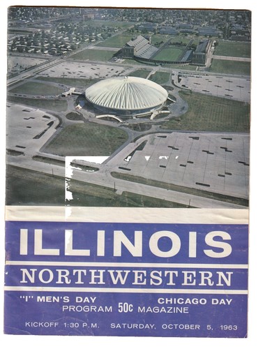 Illinois Fighting Illini Vintage Fer Brod&eacute; Patch 2,5 X 2,5