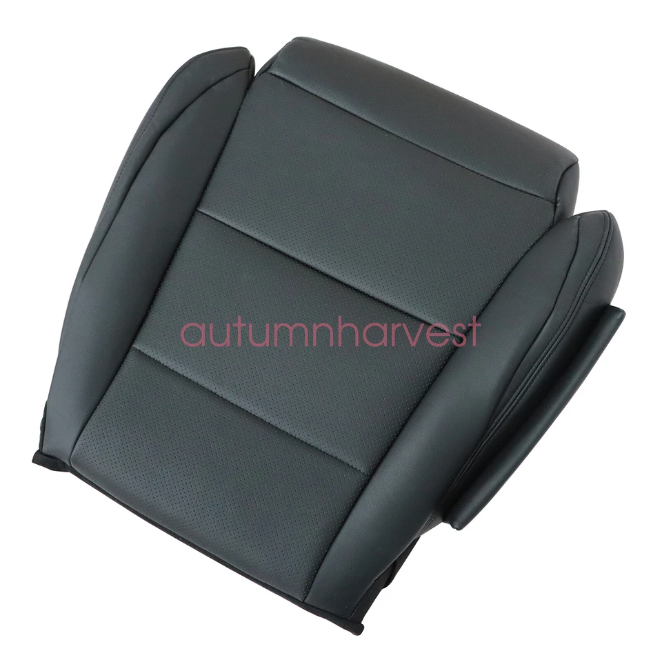 Cubierta de asiento de cuero negra para parte inferior del conductor delantero deportivo Lexus GS350 F 2013-2020 Foto 4 de 4