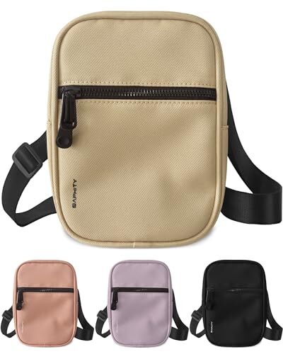 Crossbody Bags Sling Purses for Women Trendy, Convertible Multi Position Khaki