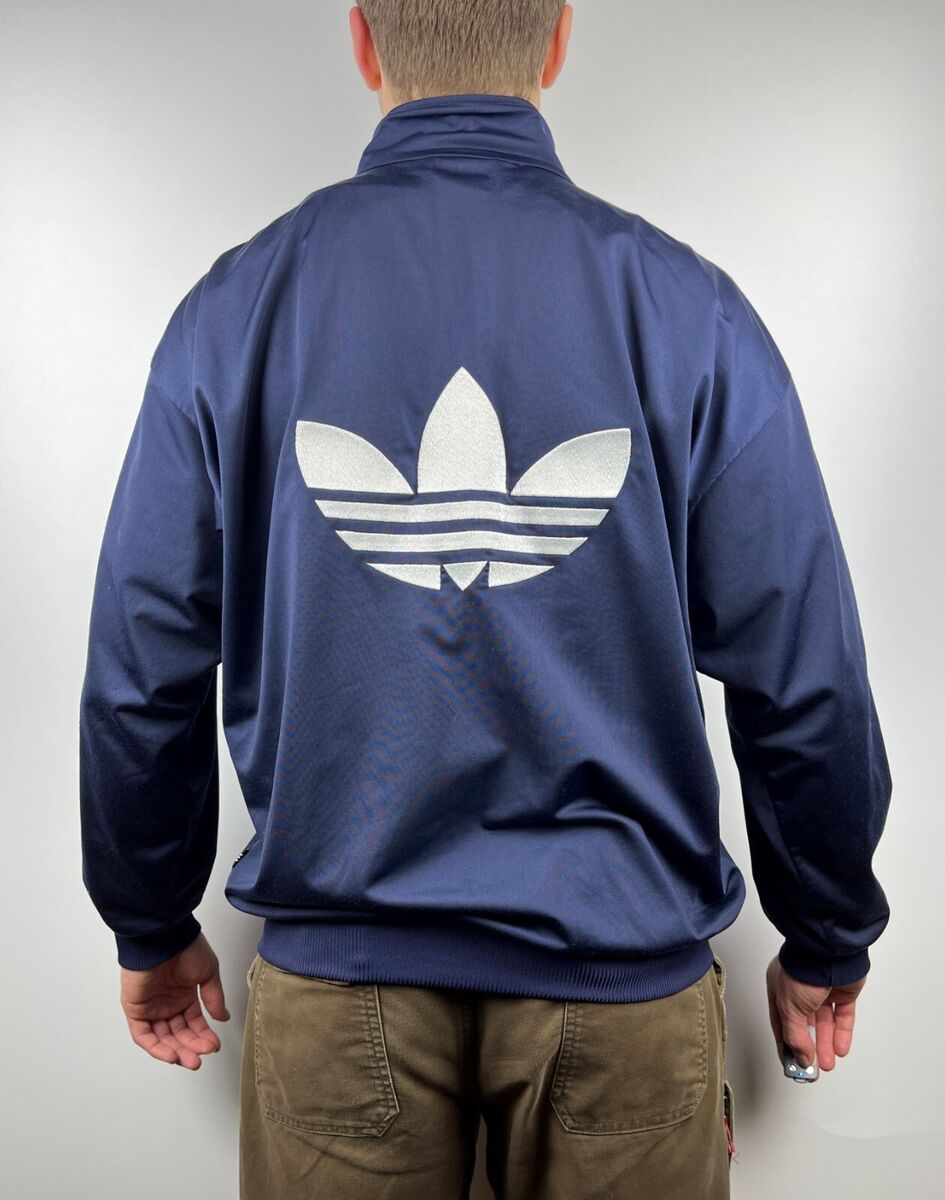 90's Adidas Retro Big Trefoil Vintage Men's Track Jacket 90's Adidas Retro Big Trefoil Vintage Men's Track Jacket