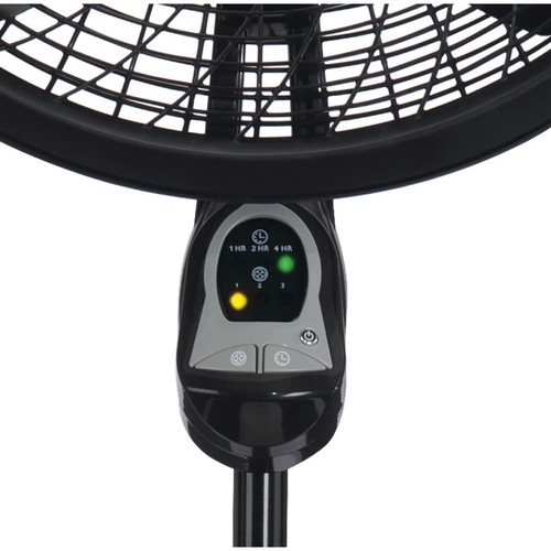 Lasko Cyclone 18" 3-Speed Oscillating Remote Controlled Pedestal Fan, Black - Picture 4 of 7