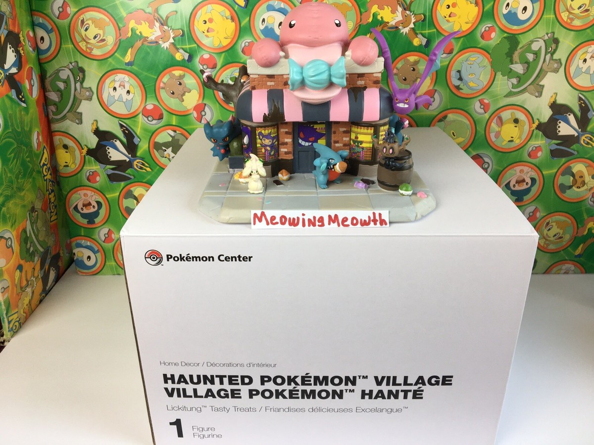 Haunted Pokemon Village Lickitung Tasty Treats figure set Box pack