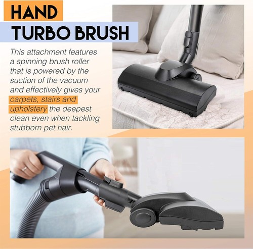 Miele Turbo Head Cleaner, Hand Attachment and Floor Tool Accessory for... - Picture 4 of 6