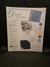 New And Sealed Creative Memories 10 X 12 Dusky Paper Pack 12 Sheets