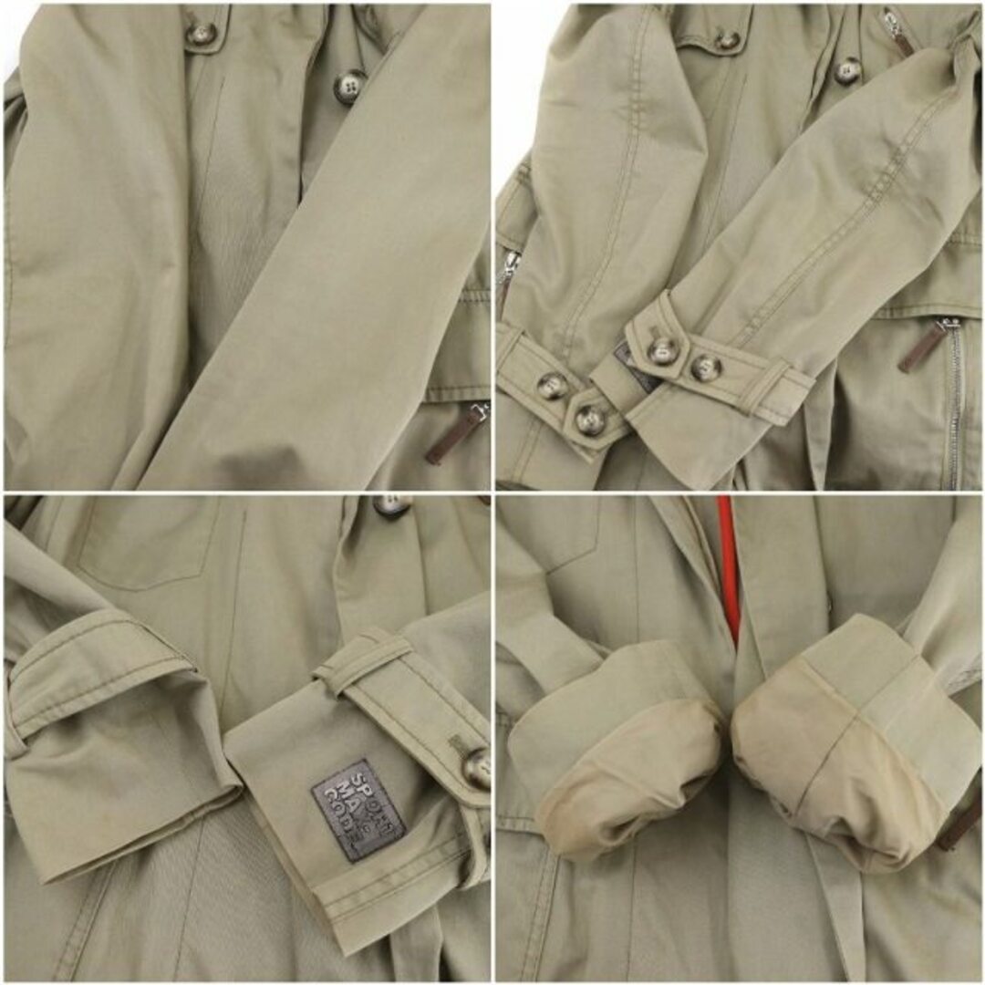 コート SPORTMAX Women Outer 2512011021014 Beige Sportmax Code Max Mara trench coat outer middle USA10 XL