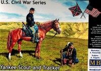 Master Box 3549 Us Civil War Series - Yankee Scout And Tracker - 1:35
