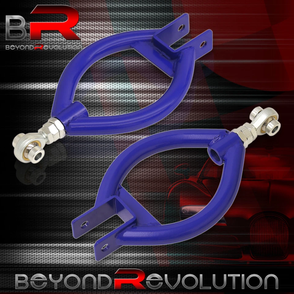 Kit de braço de cambagem ajustável suspensão traseira azul para 1990-1996 300ZX Z32 240SX S13 - Imagem 3 de 3