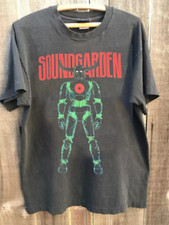 T-shirt Soundgarden Band 2013 Spring Tour antracite taglia intera S-5XL