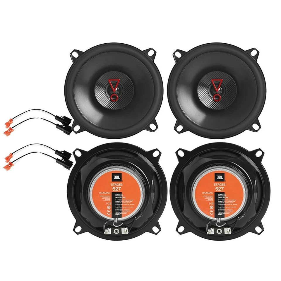 Altavoces superiores traseros JBL STAGE3 200W puerta delantera para Jeep Cherokee 1997-2001 Foto 2 de 4