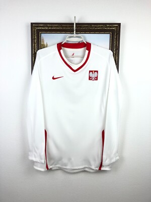 Poland Home football shirt 2010 Soccer Nike Player Issue Jersey