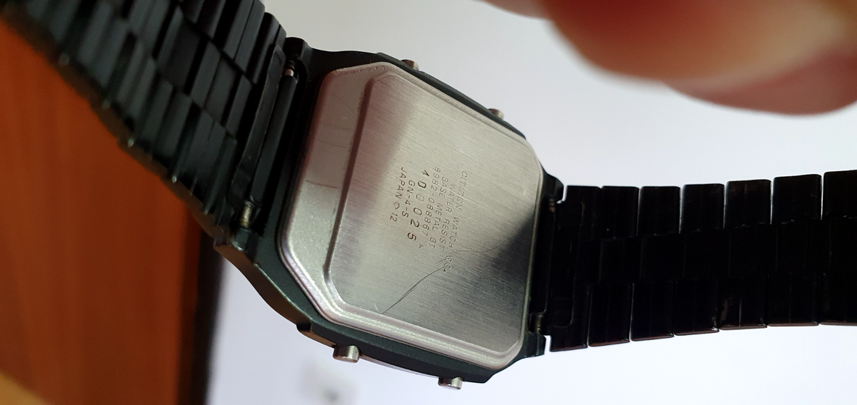 Vintage Citizen Ana-digi Temp Watch 8982 Made in Japan for sale