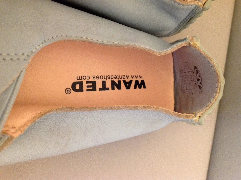 Женские синие туфли Wanted 5 1/2 - Изображение 4 из 4