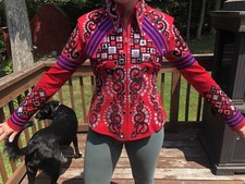 Lisa Nelle Western Show Jacket Medium Women’s M