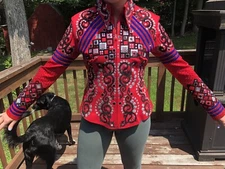Lisa Nelle Western Show Jacket Medium Women’s M