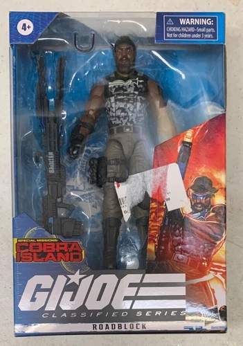 G.I. Joe Classified Series Cobra Island Roadblock Action Figure #11 Sealed 2020