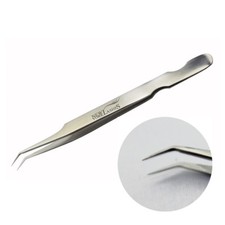 Volume eyelash extension tweezer 45 degree