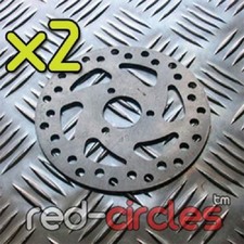 2x 120mm MINIMOTO MINI MOTO BRAKE DISCS - FITS 47cc & 49cc