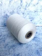 White 100 merino fine Lace Yarn Loro Piana 4000m/100g , per 100g 3.52oz 