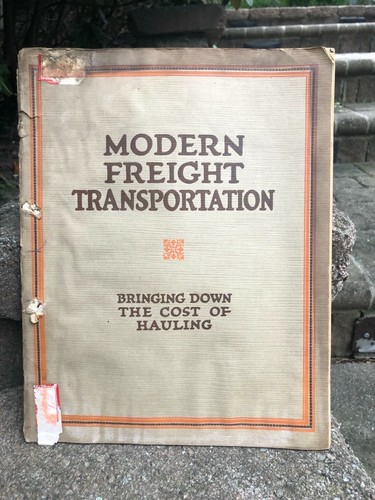 Folleto ""Transporte de carga moderno"" de camión General Motors 1922 - Imagen 2 de 11