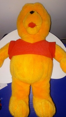 yellow bear stuffed animal