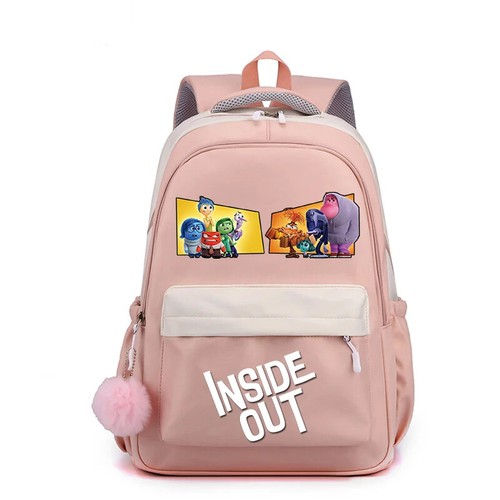 Inside Out Fashion Student SchoolBags High Capacity School Backpack Knapsack - Picture 32 of 56