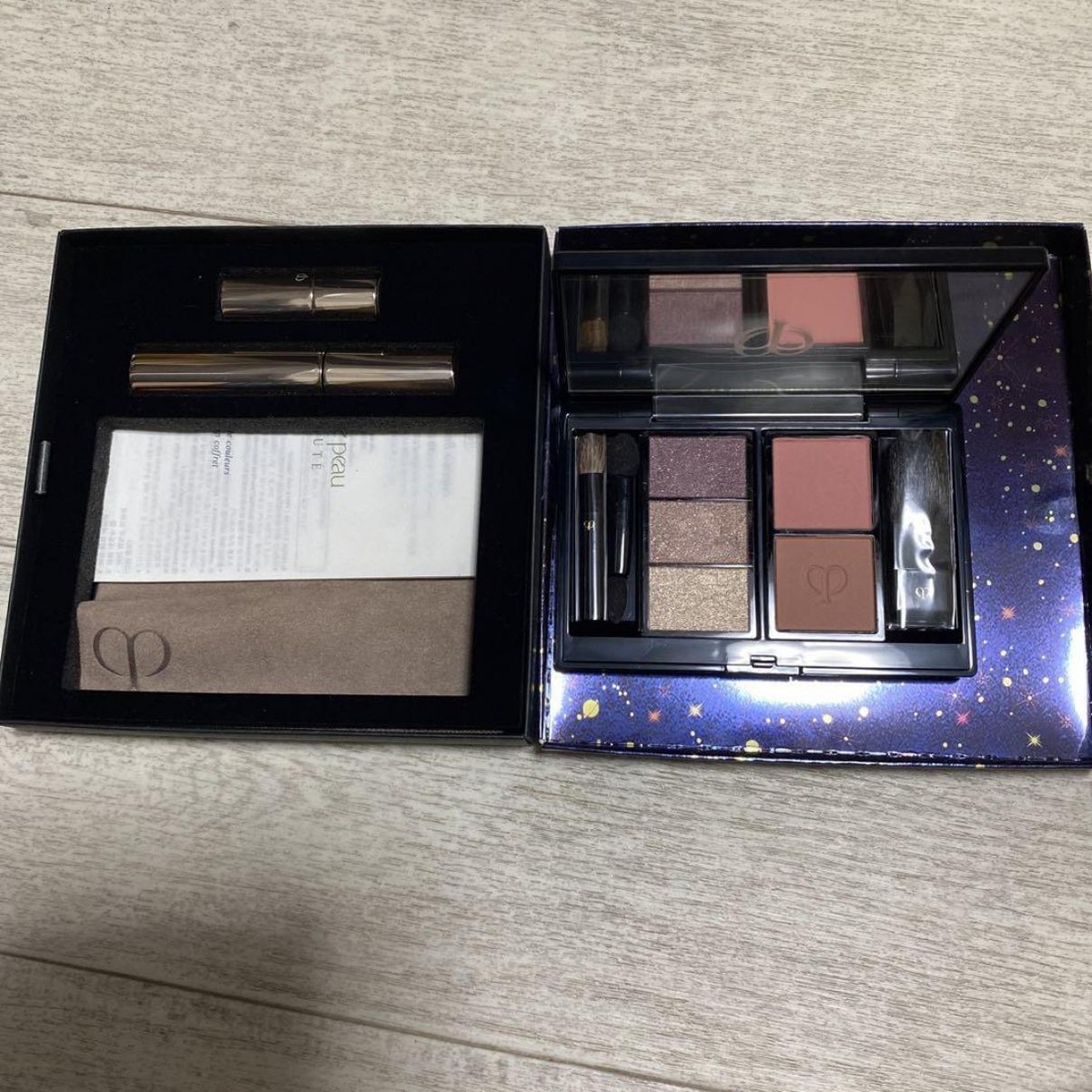 CLE DE PEAU BEAUTE CELESTE 3 PIECE SET full make-up Makeup